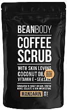 Düfte, Parfümerie und Kosmetik Glättendes Körperpeeling - Bean Body Mandarin Coffee Scrub