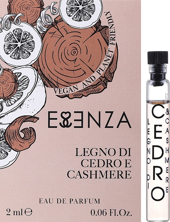 Essenza Milano Parfums Cendarwood And Cashmere - Eau de Toilette (Probe) — Bild N1