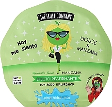 Düfte, Parfümerie und Kosmetik Gesichtsmaske - The Fruit Company Apple Mask With Natural Extracts Anti Aging Effect