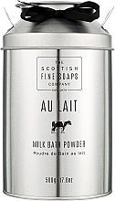 Düfte, Parfümerie und Kosmetik Feuchtigkeitsspendendes Milchbadepulver mit Kamille - Scottish Fine Soaps Au Lait Milk Bath Powder