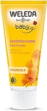 Düfte, Parfümerie und Kosmetik Feuchtigkeitsspedende und schützende Gesichtscreme mit Ringelblumenextrakt für Babys - Weleda Calendula Face Cream