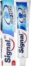 Erfrischende Zahnpasta - Signal Deep Fresh Aquamint Toothpaste — Bild N2