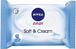 Düfte, Parfümerie und Kosmetik Feuchttücher für Babys - Nivea Baby Soft & Cream Cleansing Wipes