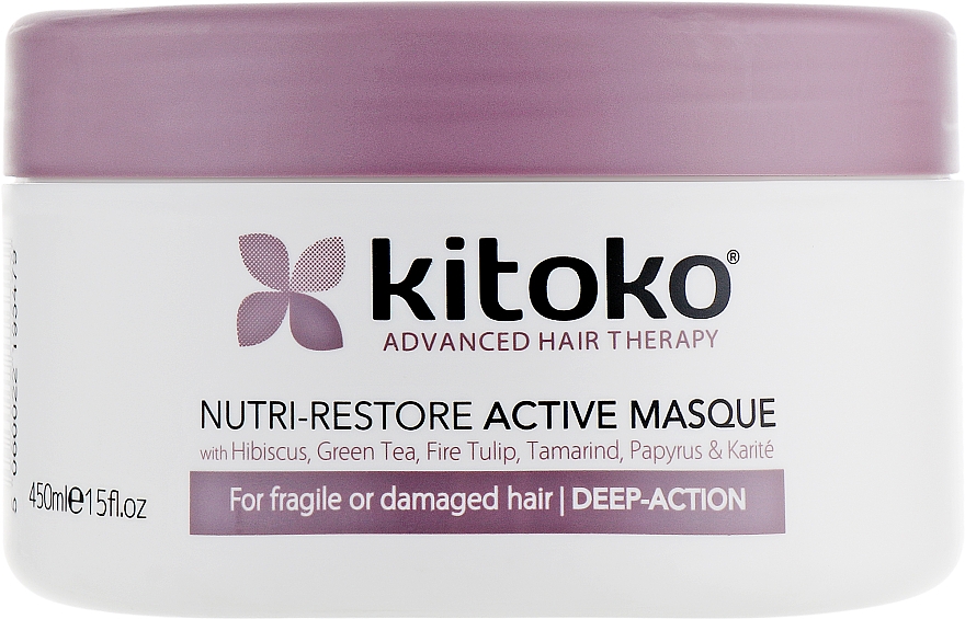 Revitalisierende Maske - Affinage Kitoko Nutri Restore Active Masque — Bild N4