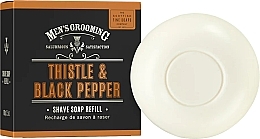 Scottish Fine Soaps Thistle & Black Pepper Shave Soap Refill  - Rasierseife — Bild N1