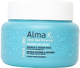Düfte, Parfümerie und Kosmetik Haarmaske - Alma K. Damage Recovery Nourish & Repair Mask