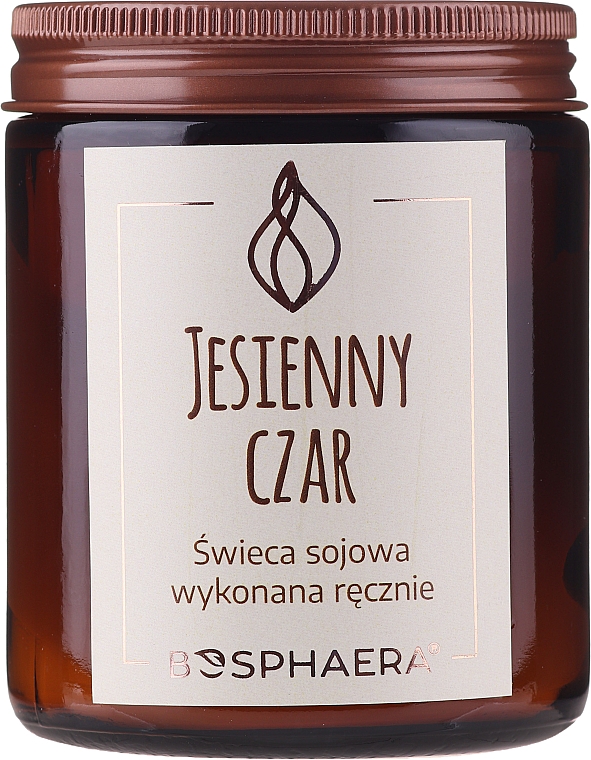 Duftende Soja-Kerze Herbstzauber - Bosphaera Autumn Charm Candle — Bild N1