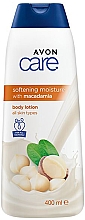 Düfte, Parfümerie und Kosmetik Feuchtigkeitsspendende Körperlotion mit Macadamiaöl - Avon Care Softening Moisture With Macadamia Body Lotion