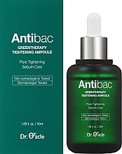 Antibakterielles straffendes Serum - Dr.Oracle Antibac Green Therapy Tightening Ampoule — Bild N2