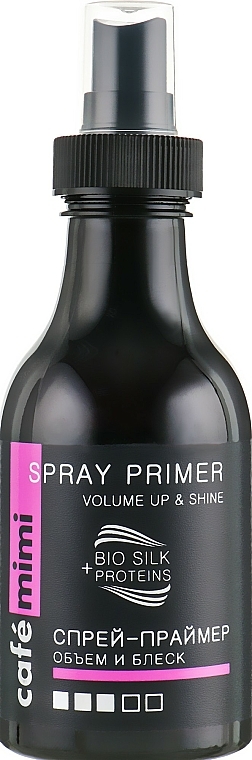 Haarspray-Primer für mehr Volumen und Glanz - Cafe Mimi Spray Primer Volume Up & Shine