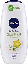 Cremedusche mit Aloe Vera Milch und Sternfrucht-Duft - NIVEA Care & Star Fruit Shower Cream — Bild N1