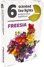 Düfte, Parfümerie und Kosmetik Teekerzen Freesie 6 St. - Admit Scented Tea Light Freesia