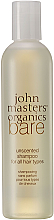 Düfte, Parfümerie und Kosmetik Unparfümiertes Shampoo für alle Haartypen - John Masters Organics Bare Unscented Shampoo