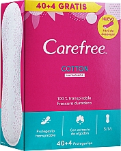 Düfte, Parfümerie und Kosmetik Slipeinlagen mit Baumwollextrakt 44 St. - Carefree Normal Cotton