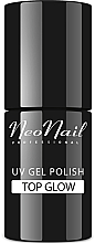 Düfte, Parfümerie und Kosmetik UV Gel Nagelüberlack mit schimmerndem Glitzer - NeoNail Professional Top Glow