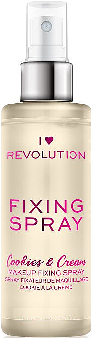 Make-up-Fixierer - I Heart Revolution Fixing Spray Cookies & Cream — Bild N1