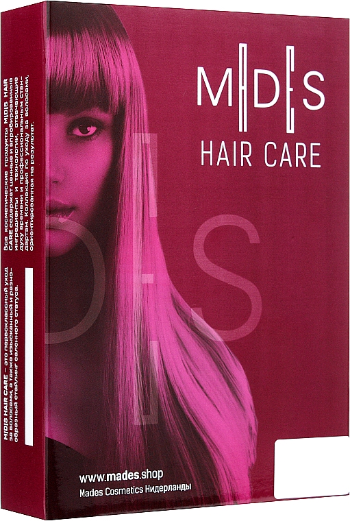 Haarpflegeset - Mades Cosmetics (Haarshampoo 250ml + Conditioner 250ml + Haarspray 200ml) — Bild N4