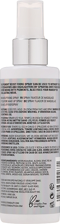 Make-up Fixierspray - Makeup Obsession Pigment Boost Fix Setting Spray — Bild N2