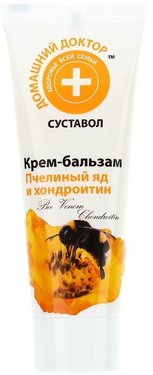 Creme-Balsam mit Bienengift und Chondroitin - Domashniy Doktor — Foto N1