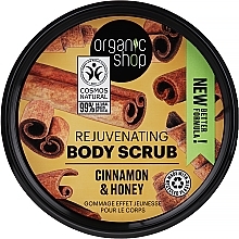 Düfte, Parfümerie und Kosmetik Körperpeeling mit Bio Zimtextrakt und Honig - Organic Shop Cinnamon & Honey Body Scrub