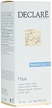 Düfte, Parfümerie und Kosmetik Intensiv feuchtigkeitsspendende Gesichtsmaske - Declare Hydro Intensive Mask