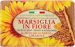 Naturseife Honig und Sonnenblume - Nesti Dante Marsiglia In Fiore Honey & Sunflowers — Bild N1