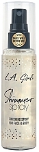 Schimmerspray für Gesicht und Körper - L.A. Girl Shimmer Spray — Bild N1