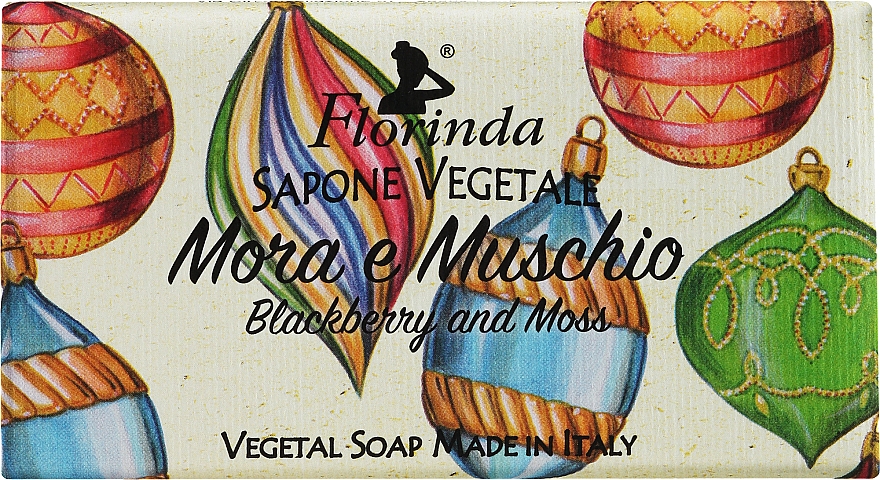 Seife Blackberry and Musk - Florinda Christmas Collection Soap — Bild N1