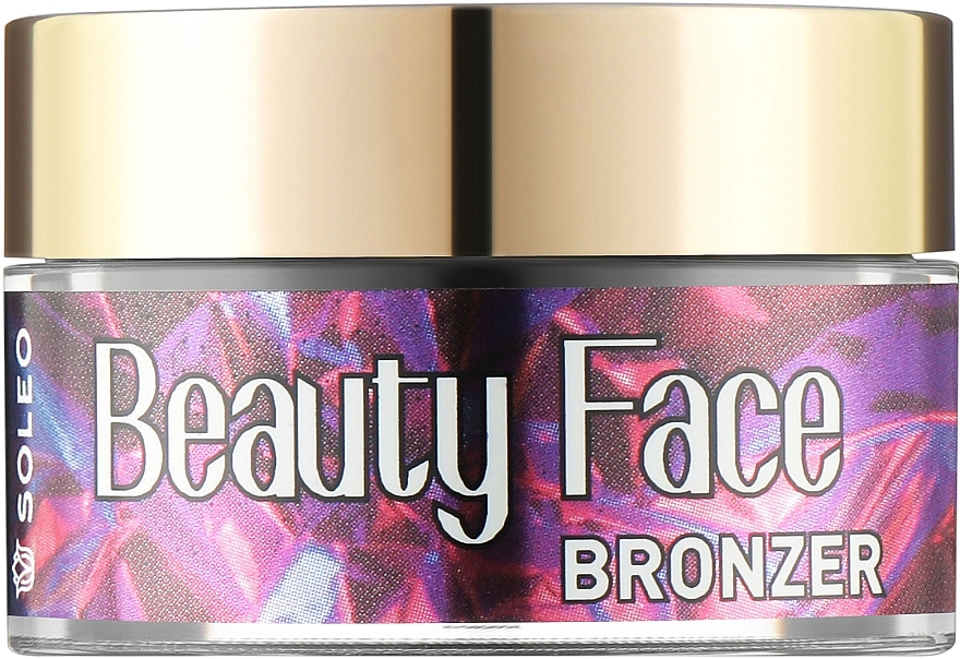 Bräunungscreme für das Gesicht im Solarium mit Kollagen und Peptiden - Soleo Collagen Hybrid Beauty Face Bronzer  — Bild N1