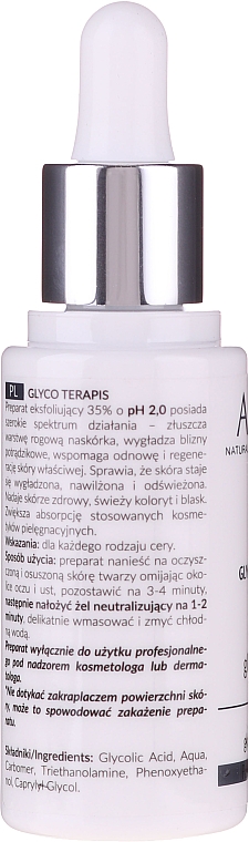 35% Glykolsäure für alle Hauttypen - APIS Professional Glyco TerApis Glycolic Acid 35% — Bild N5
