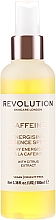 Düfte, Parfümerie und Kosmetik Erfrischendes Gesichtsspray mit Koffein und Zitronenöl - Makeup Revolution Caffeine Energising Essence Spray