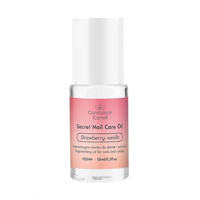 Nagel- und Nagelhautöl Erdbeer-Vanille - Constance Carroll Secret Nail Care Oil Strawberry-Vanilla — Bild N1