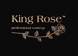 Professioneller verschiebbarer Schminkpalettentisch mit 194 Farbtönen - King Rose — Bild N2