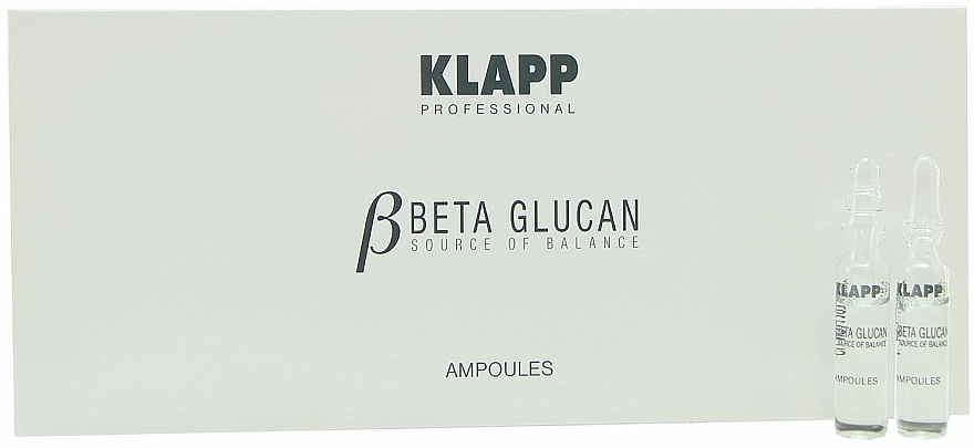Ampullenkonzentrat - Klapp Beta Glucan Skin Calming Concentrate Ampoules — Bild N1