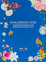 Düfte, Parfümerie und Kosmetik Tuchmaske - Eyenlip Hyaluronic Acid Moisture Essence Mask
