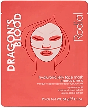 Düfte, Parfümerie und Kosmetik Hyaluron-Gesichtsmaske - Rodial Dragon's Blood Hyaluronic Jelly Face Mask 
