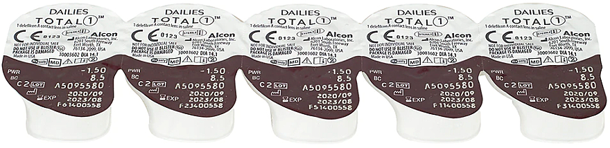 Kontaktlinsen für den Tag 30 St. - Alcon Dailies Total 1  — Bild N3