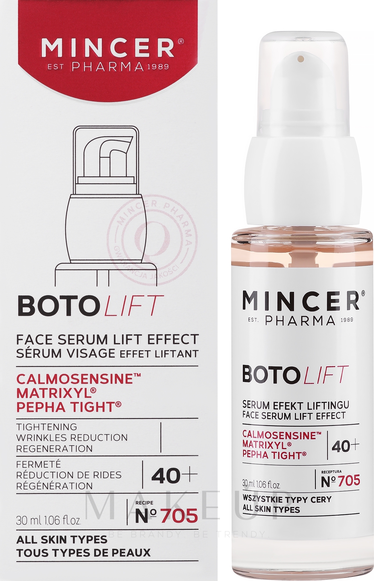 Gesichtsserum mit Lifting-Effekt - Mincer Pharma Serum Facial Lifting Effect — Foto 30 ml
