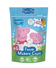 Düfte, Parfümerie und Kosmetik Badebomben für Kinder - Nickelodeon Peppa Pig Foam Makers Caps