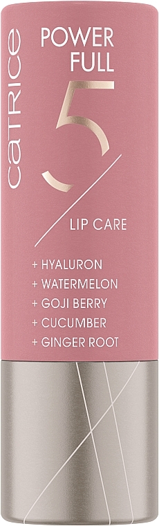 Lippenbalsam mit Wassermelone und Gurke - Catrice Power Full 5 Lip Care — Bild N1