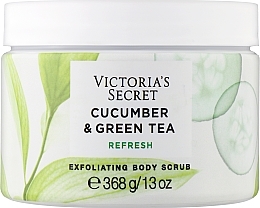 Körperpeeling - Victoria's Secret Cucumber & Green Tea Refresh Body Scrub — Bild N1