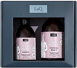 Düfte, Parfümerie und Kosmetik Haar- und Körperpflegeset - LaQ Doberman (Duschgel 500ml + Shampoo 300ml)