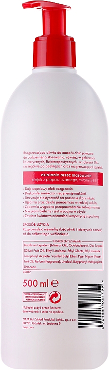 Wärmendes Massageöl - Ziaja Body Oil — Bild N2