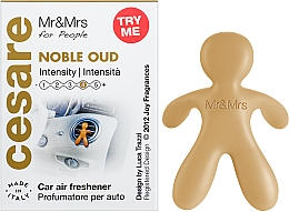 Mr&Mrs Fragrance Cesare Noble Oud Gold - Auto-Lufterfrischer Noble Oud Gold — Bild N2