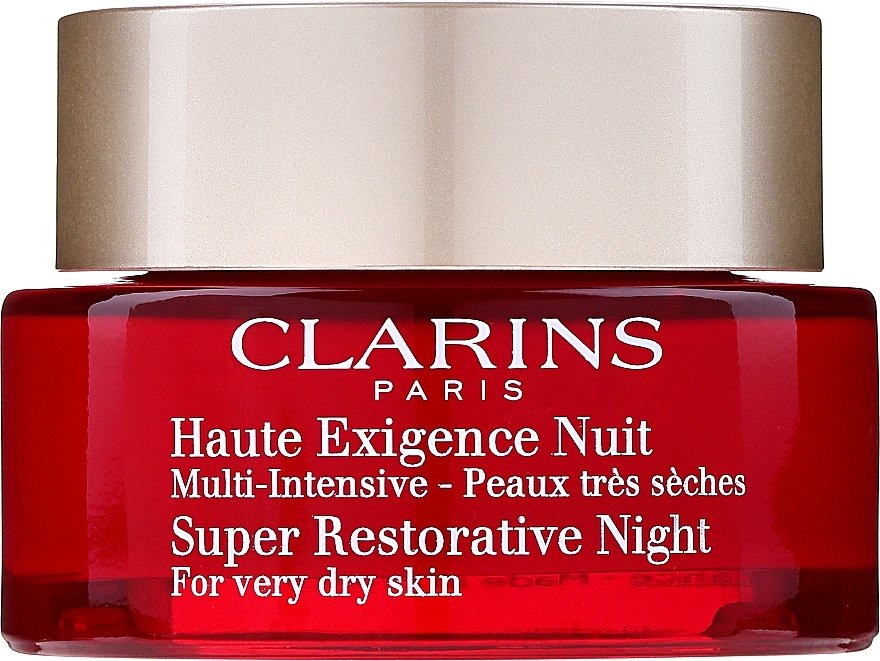 Intensiv regenerierende Nachtcreme für sehr trockene Haut - Clarins Super Restorative Night Wear Very Dry Skin — Bild N1