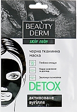 Düfte, Parfümerie und Kosmetik Tuchmaske für das Gesicht mit Detox-Effekt - Beauty Derm Detox Face Mask