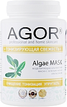 Düfte, Parfümerie und Kosmetik Alginatmaske Tonische Frische - Agor Algae Mask