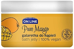 Düfte, Parfümerie und Kosmetik Badegelee mit Mangoduft - On Line Bath Jelly Pure Mango