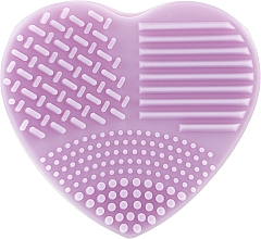 Düfte, Parfümerie und Kosmetik Bürstenreiniger in Herzform violett - Ilu Brush Cleaner Purple