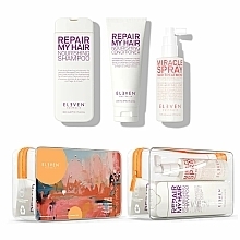 Set - Eleven Australia Repair Holiday Trio (shm/300ml + cond/200ml + h/spray/125ml + bag) — Bild N1